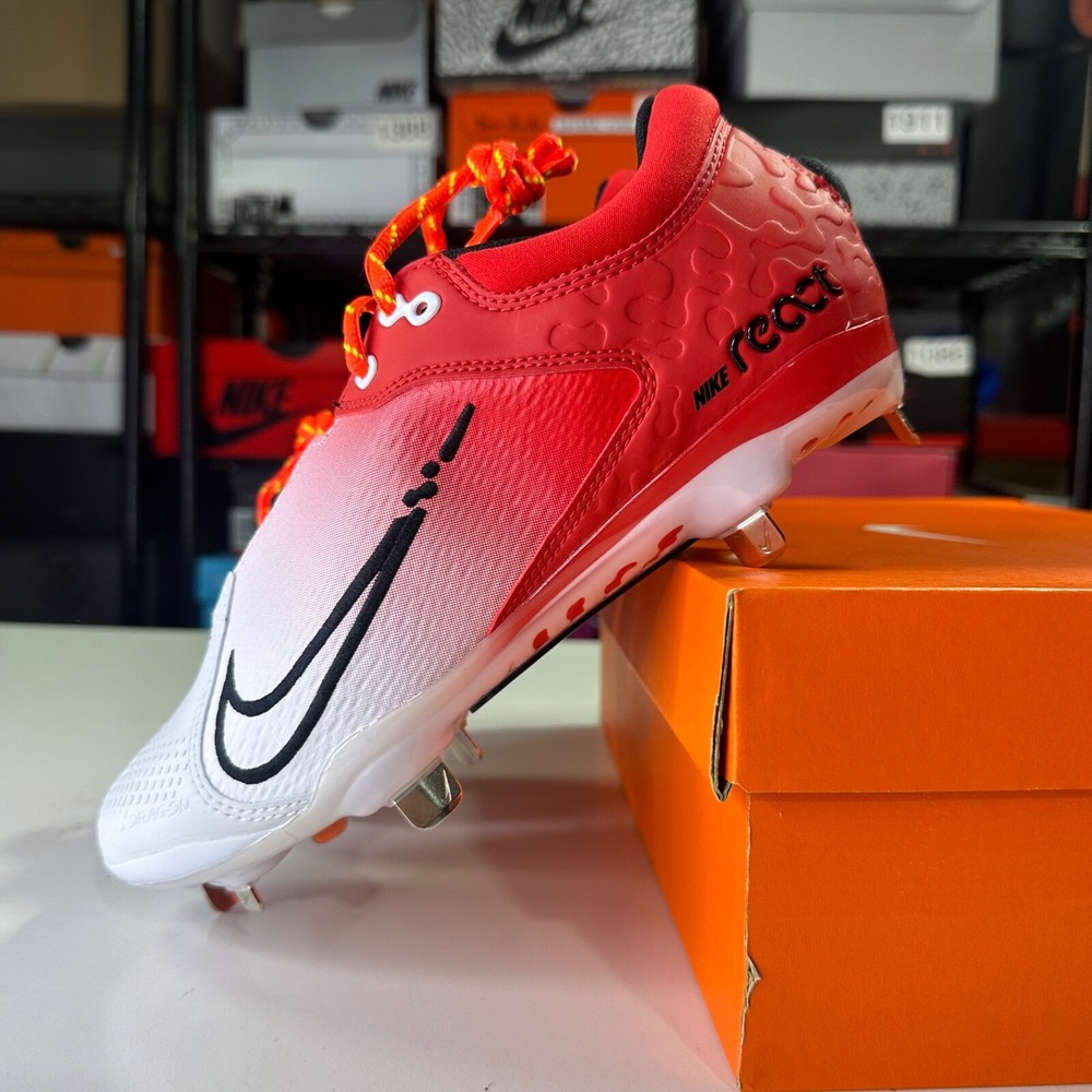 Nike Hyperdiamond 4 Elite Softball Cleats Red/White Women's Size 8.5 CZ5917-600